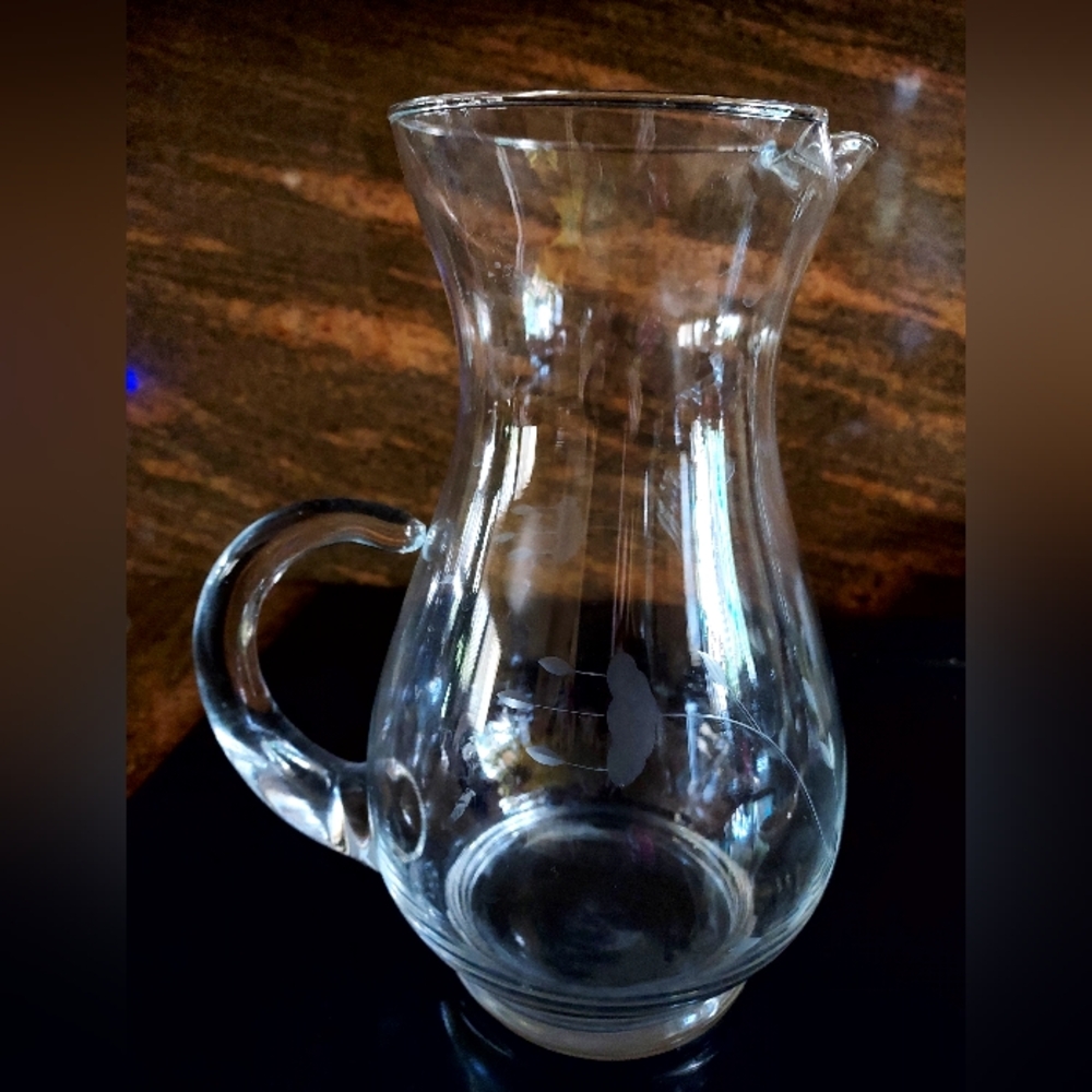 Princess House Sweet Elegance Large Pitcher. B108